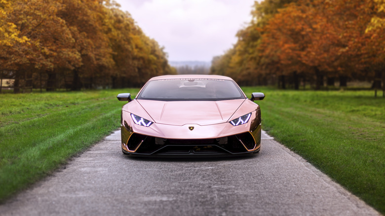 A Lamborghini Huracan