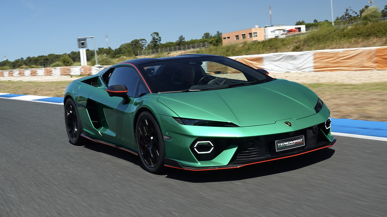 2026 Lamborghini Temerario on track at Estoril Circuit