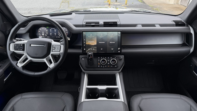 Land Rover Defender interior