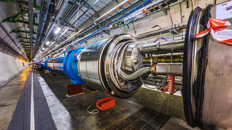 The Large Hadron Collider.