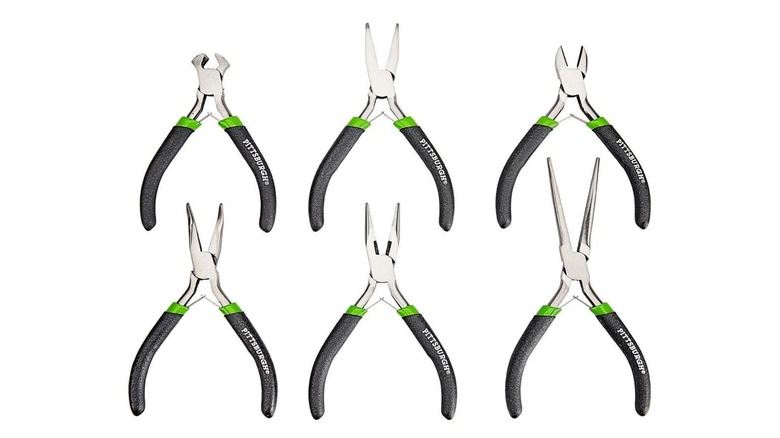 Pittsburgh 6-Piece Precision Pliers Set