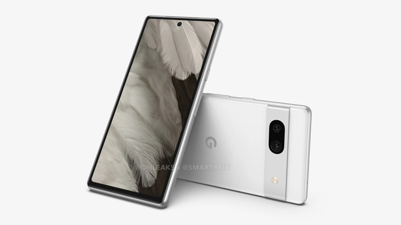 Renders of the Google Pixel 7a