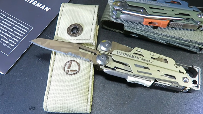 A look at the Leatherman Signal Sandstorm