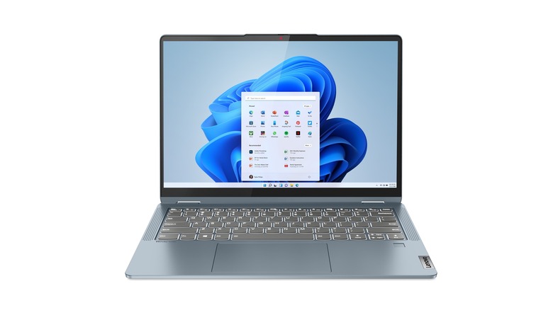 The front fascia of the Lenovo IdeaPad Flex 5