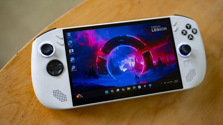 Desktop view of the Lenovo Legion Go S.