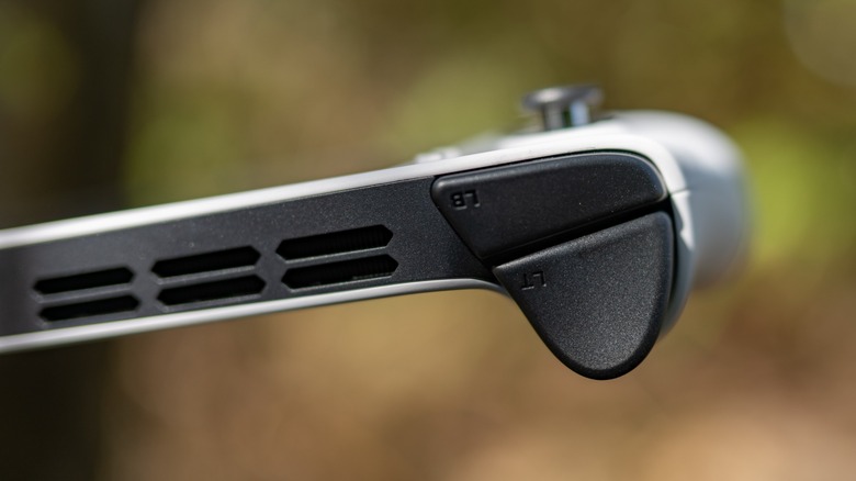 Left trigger and bumper of the Lenovo Legion Go S.