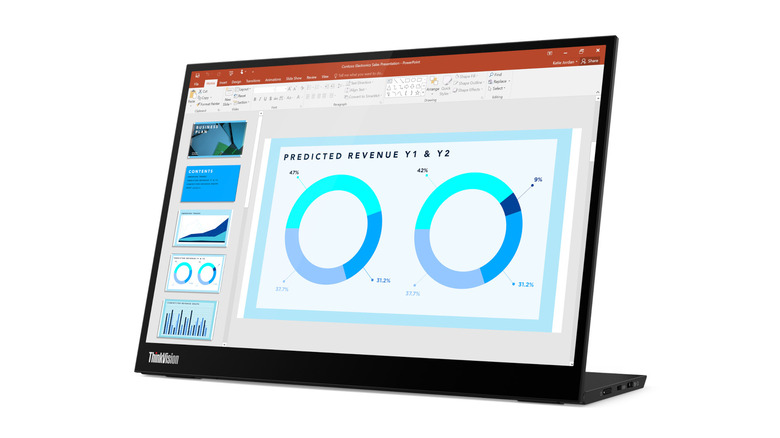 Lenovo ThinkVision M14d monitor