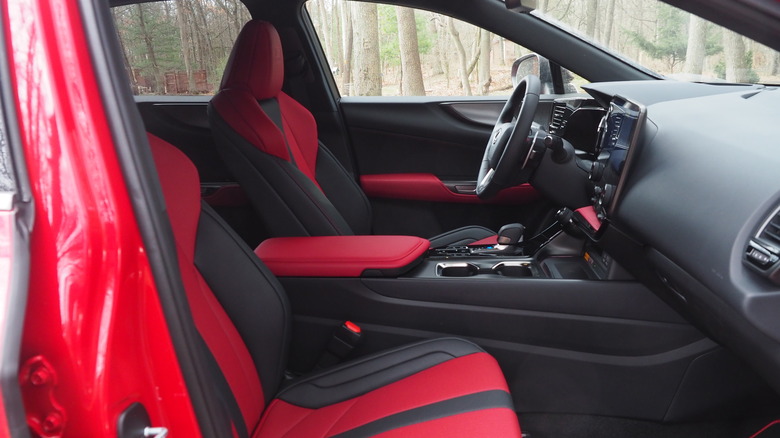 2022 Lexus NX cabin