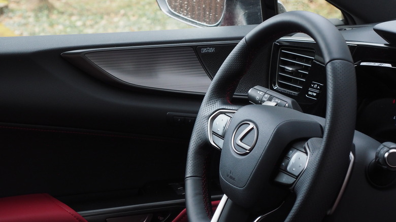 2022 Lexus NX steering wheel