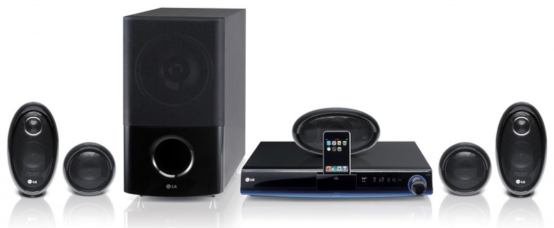 voor mij uitvegen een keer LG HB954SP Blu-Ray 5.1 Home Cinema System With iPod Dock - SlashGear