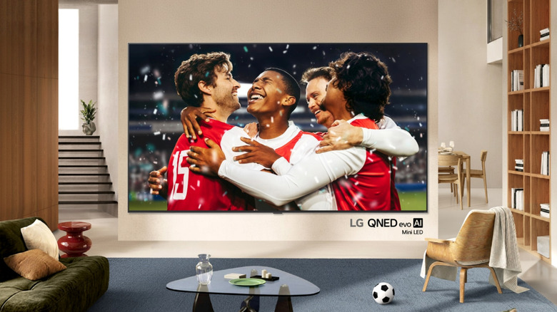 LG's latest 115-inch QNED92B TV
