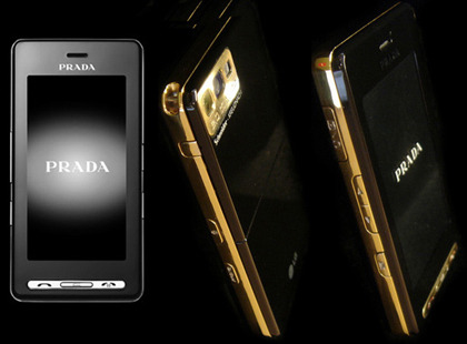 LG Prada in 24k Gold