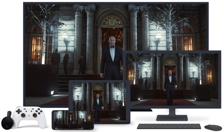 Google Stadia on devices