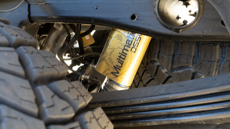 2024 Chevrolet Silverado HD ZR2 Bison diesel leaf springs and Multimatic DSSV dampers