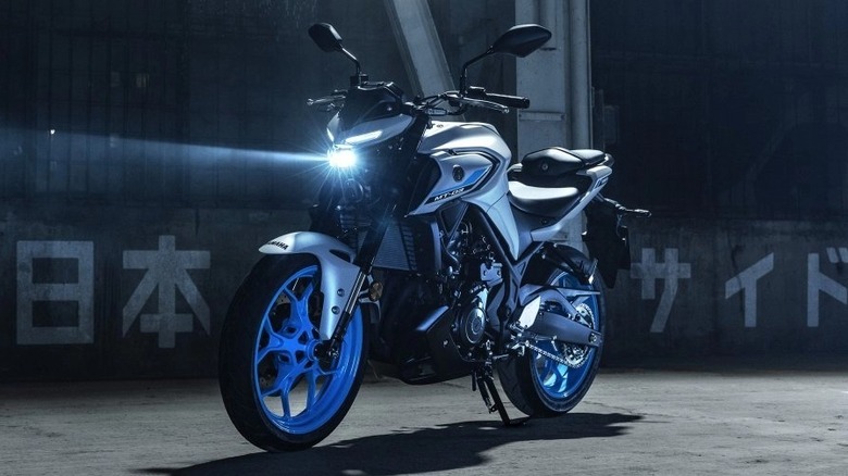 Promo image of the 2026 Yamaha MT-03