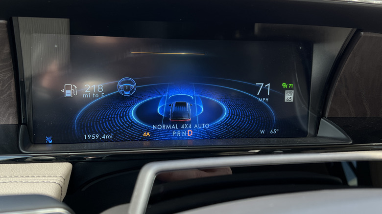 ActiveGlide in hands-on mode