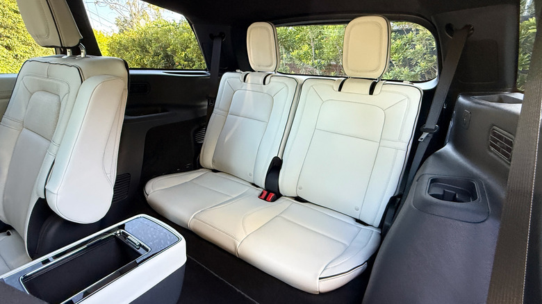 2026 Lincoln Aviator Black Label third row of seating