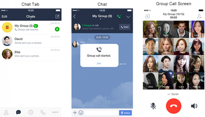 Line debuts 200-person voice calls, letting you talk to everyone at once