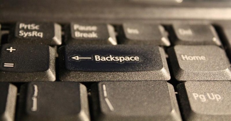 backspace