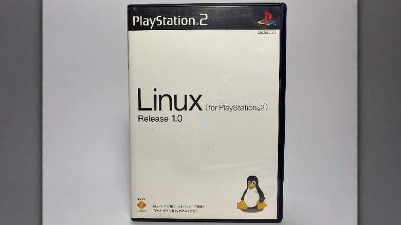 Linux for PS2 disc