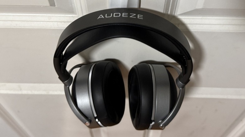 Audeze LCD-S20 Headphone hanging from wall
