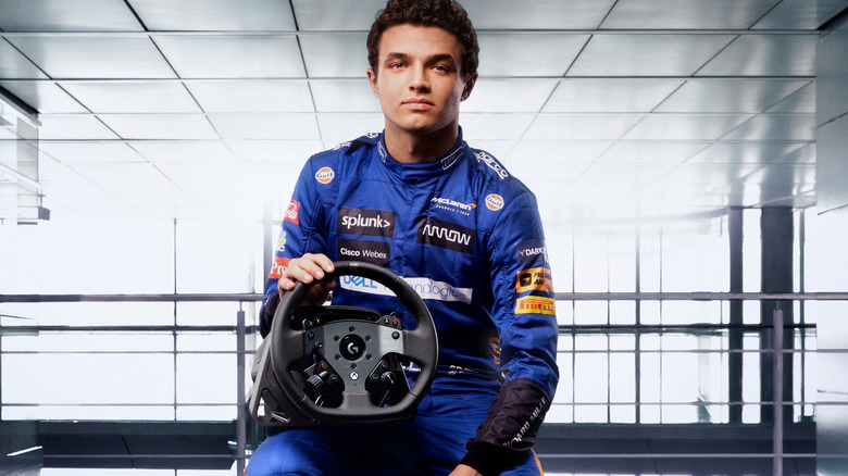 Lando Norris Logitech Pro Wheel