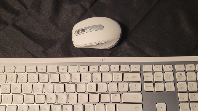 MX Anywhere 3S  with MX Keys S keyboard