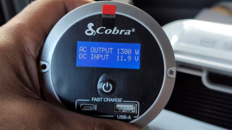 Close up view of a Cobra 3000 Watt switch