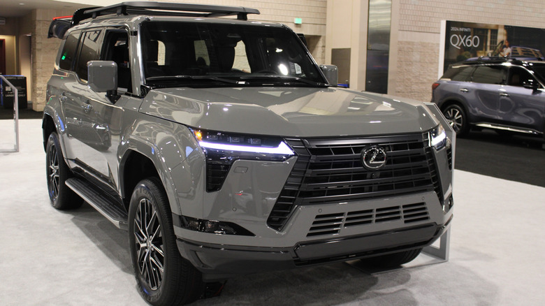 Lexus SUV front view