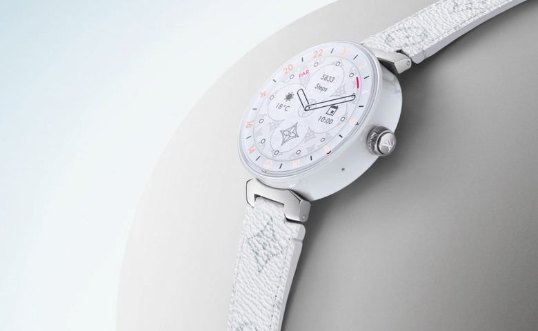 El nuevo reloj Louis Vuitton Tambour Horizon con Snapdragon Wear 3100 parte  de 2.550 dólares