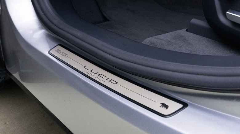 Lucid Gravity sill plate