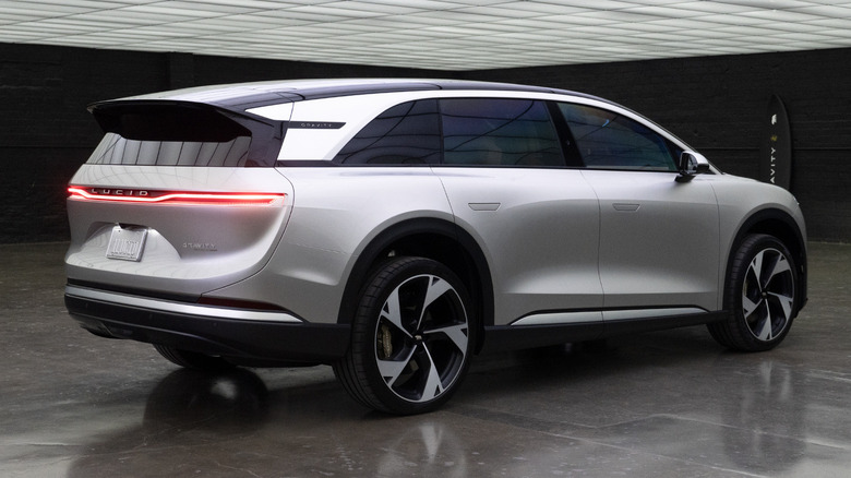 Lucid Gravity SUV prototype