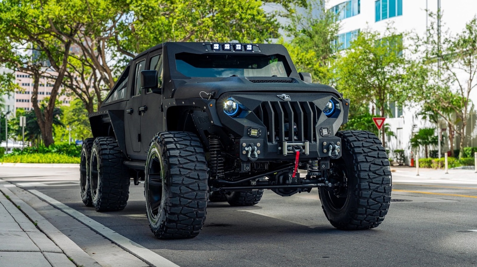 Luka Doncic Drives An Apocalypse HellFire Jeep 6X6