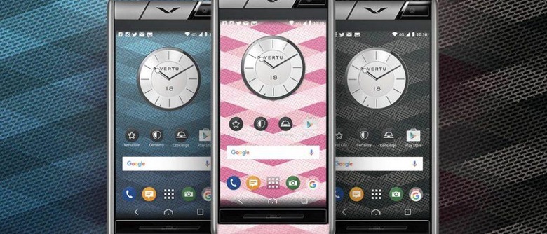 Luxury smartphone maker Vertu debuts three devices starting at $4,200