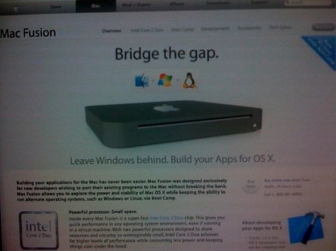 Apple Mac Fusion