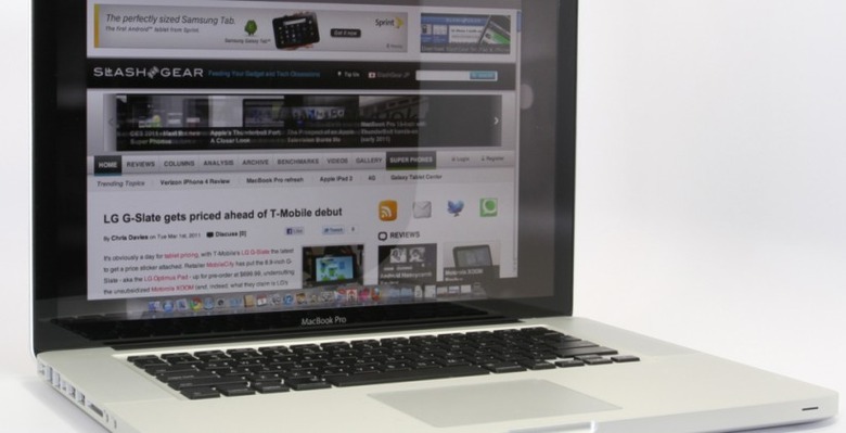 MacBook Pro 15-Inch Review (Early 2011) - SlashGear