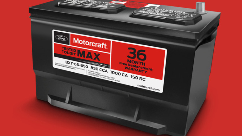 Motorcraft battery