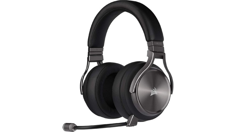 Corsair headphones on a white background