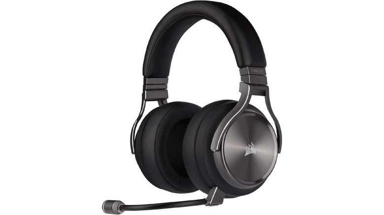 Corsair headphones on a white background