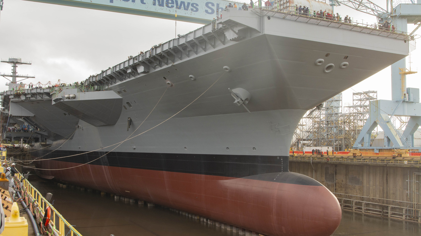 Major Milestone: Sea Trials Kick Off For Supercarrier USS John F Kennedy