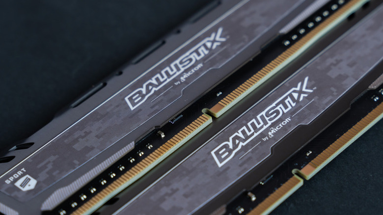Crucial Ballistix ram sticks
