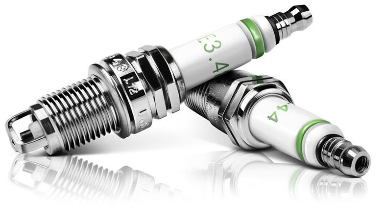 Stacked E3 spark plugs