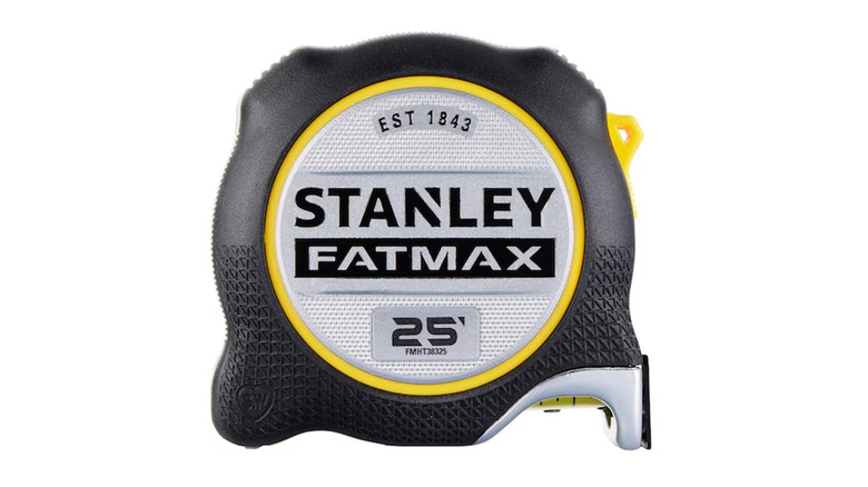 A product image of the Stanley Fatmax tape measure