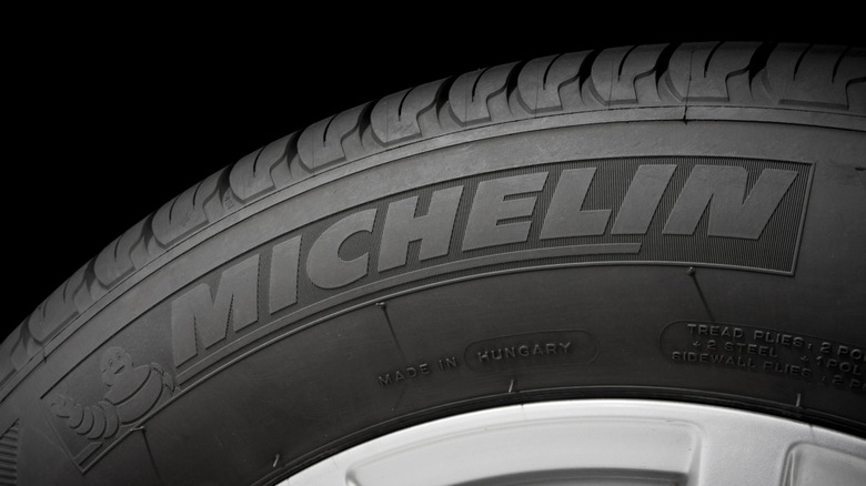 A Michelin tire