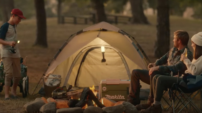 Family camping with Makita tools