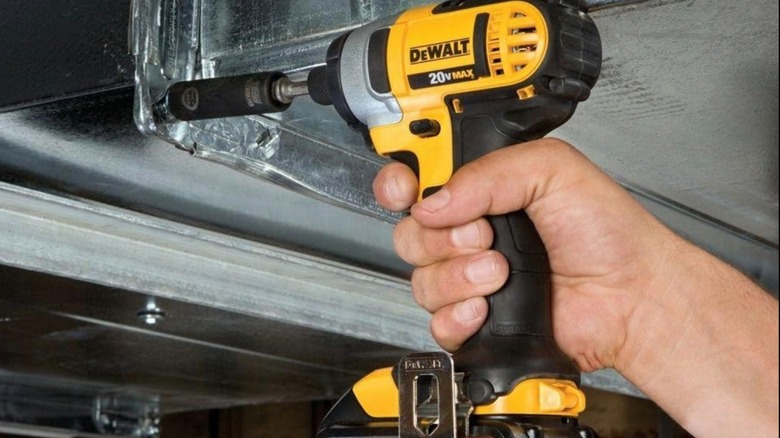 DeWalt 20V Impact Driver in use