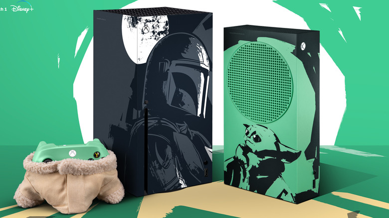 Mandalorian Xbox consoles