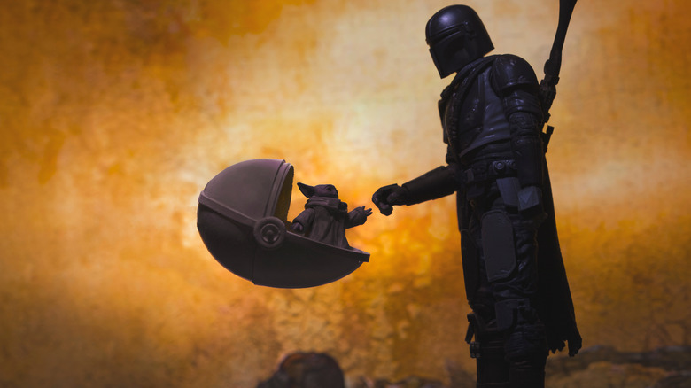 The Mandalorian and Baby Yoda