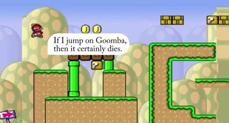 Mario AI learns how to run through levels on its own