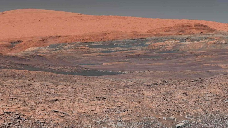 Mars surface image